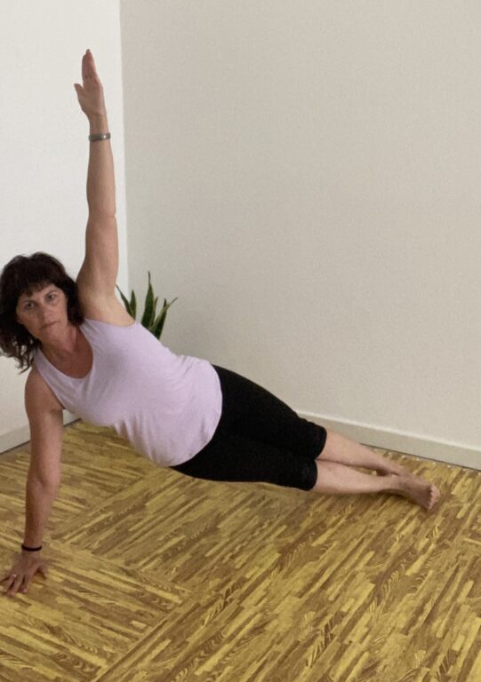 Lezione di Pilates nello studio di Alessandra Capra a Tresenda di Teglio